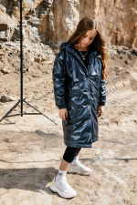 Пальто для девочки GnK С-728 превью фото