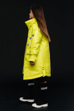 Пальто для девочки GnK С-761 превью фото