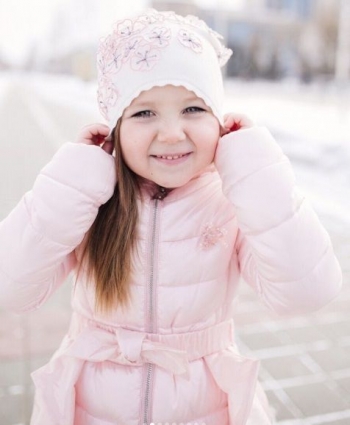 детское зимнее пальто для девочки gnk фото
